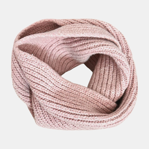 J Crew Pink Wool Cashmere Blend Chunky Knit Infinity Scarf - Picture 3 of 4